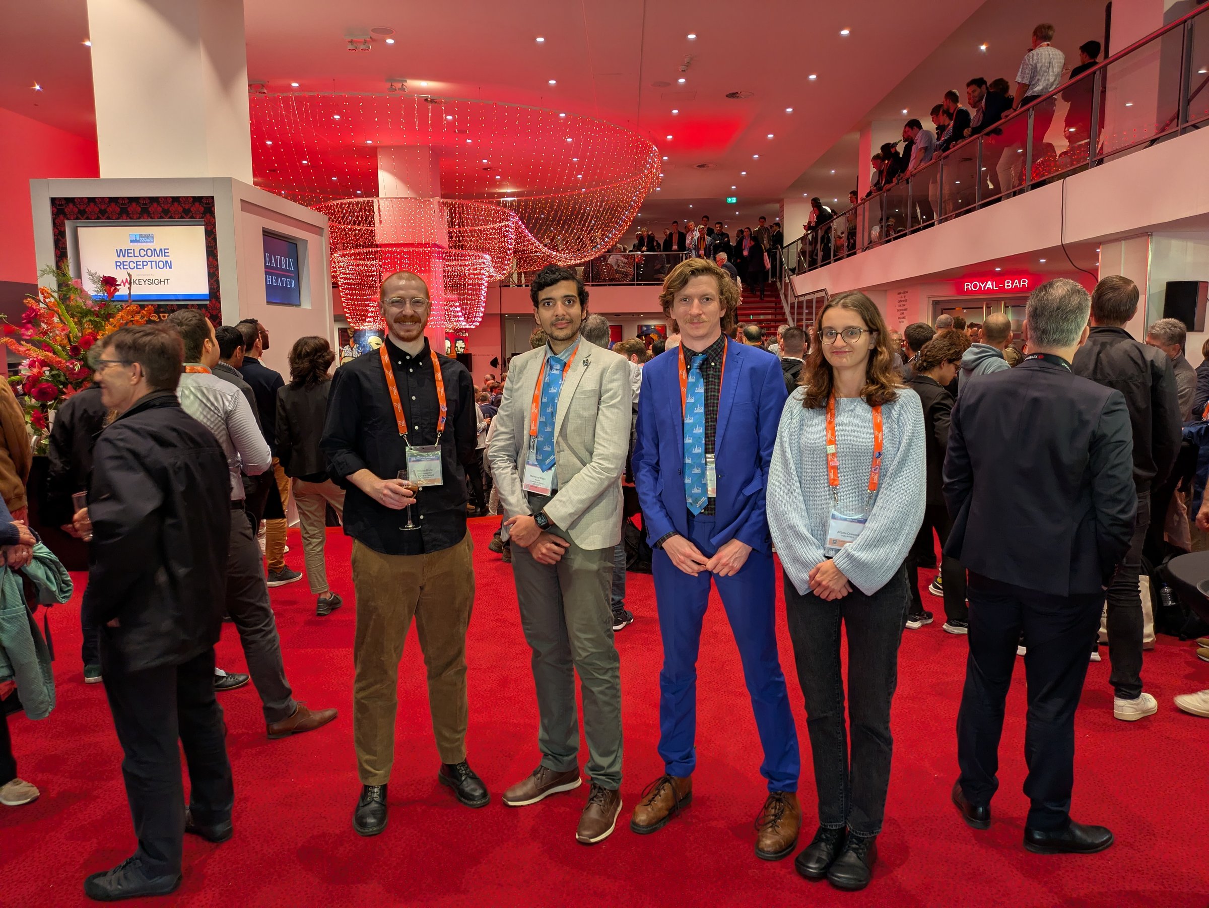 Lab members at EuMW